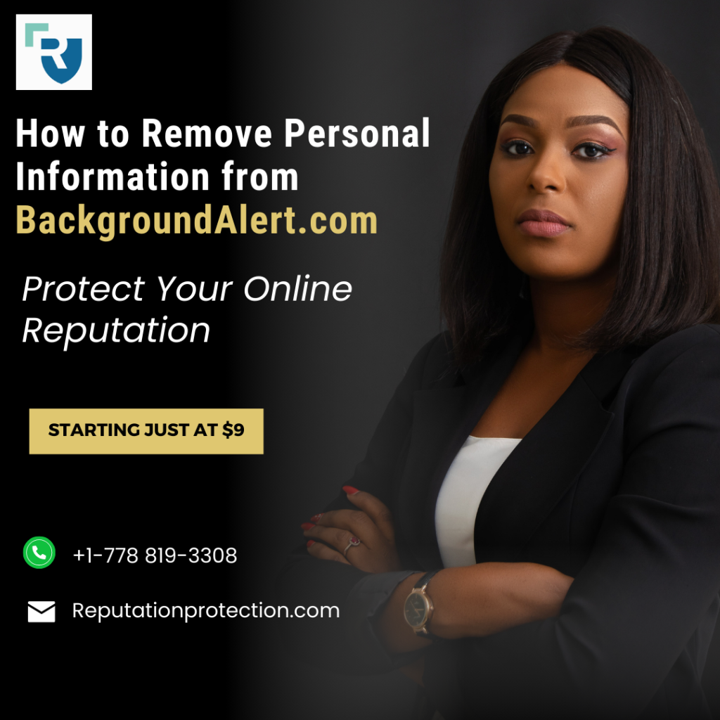 Remove Personal Information from BackgroundAlert.com