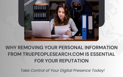 Remove Personal Information From Truepeoplesearch.com Or Internet